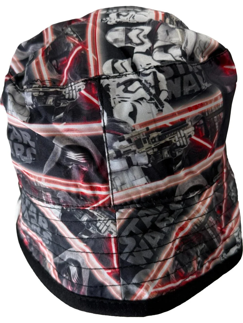 3 pc Lot: Star Wars Reversible Bucket Hat Youth Boys One Size Stormtrooper Print